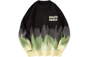 Свитер унисекс GOLFCROSS, Розово-красный