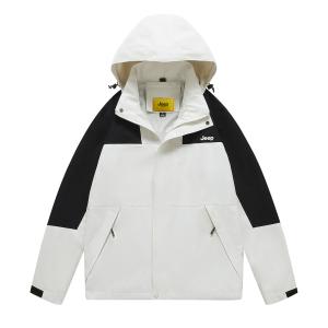 Ветровка утепленная водонепроницаемая и ветрозащитная унисекс Jeep, цвет абиссальный зеленый/черный (двухслойная)