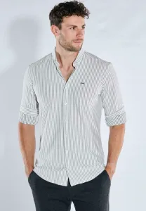 Рубашка langarm gestreift Emilio Adani, Reinweiss