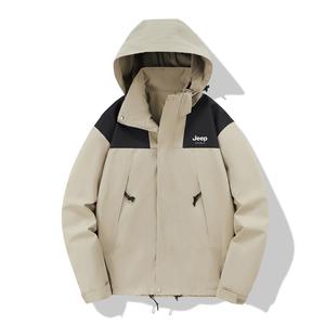 Ветровка унисекс JEEP SPIRIT, черный [Съемная подкладка]