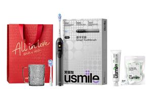 Электрическая зубная щетка Usmile, черный