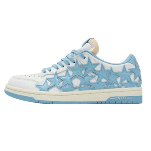 Кожаные кроссовки Stars Court AMIRI, Blue