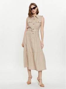 Платье на каждый день, стандартного кроя Luisa Spagnoli, бежевый