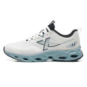 Мужские кроссовки XTEP низкие Sail белый/серебристый рыбий зеленый