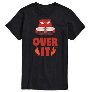 Футболка Big & Tall Disney/Pixar Inside Out Over It License, черный