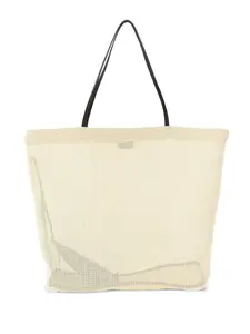 Сетчатая сумка-тоут Barn THE ROW, нейтральный