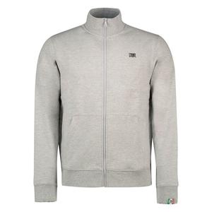 Толстовка Leone Apparel Basic Small Logo Full Zip, серый