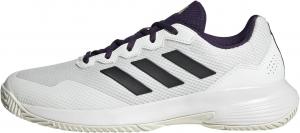 Мужские теннисные кроссовки adidas Gamecourt 2.0, белый/черный