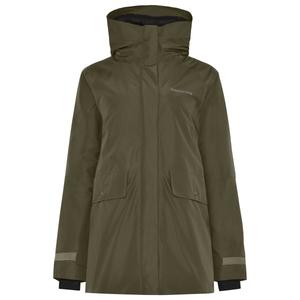 Женская парка Тува - зимняя куртка Didriksons, зеленый