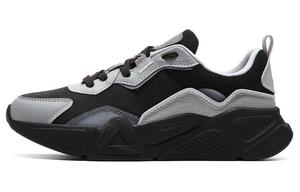 Кроссовки PEAK Lifestyle Shoes Women's Low-top Grey/black, серый/черный