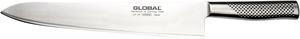 Global 30 смкованый тяжелый шеф-нож - японская нержавеющая сталь, острое лезвие, сделано в Японии, GF-35, серебряный