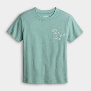 Футболка Baby & toddler essential graphic Jumping Beans, Teal T Rex
