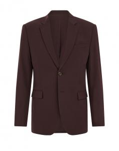 Приталенный пиджак WE Fashion, шоколадный