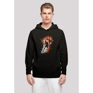 Толстовка F4NT4STIC "Basketball Splash Sport HOODIE", принт, черный