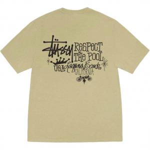 Футболка унисекс Stussy, зеленый