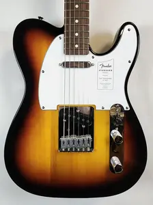 Fender Standard Telecaster, гриф из лавра, белый защитный щиток, 3-цветный солнечный взрыв 2025