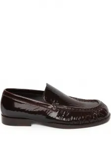 Лакированные лоферы DRIES VAN NOTEN, коричневый