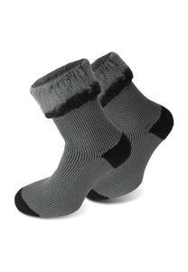 1 пара зимних носков Extremely Hot POLAR HUSKY, цвет Grau Schwarz