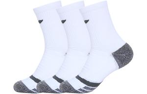 Унисекс гольфы LINING, Mid-Length Socks белый серый(3 Pack)