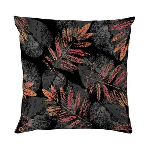 Декоративная подушка queence Осенние листья с двухсторонней печатью, подушка 40x40 см, включая молнию Queence, Bedruckt