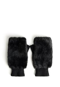 Перчатки Bershka Mittens, Black