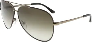 Солнцезащитные очки-авиаторы Salvatore Ferragamo SF131S 211 коричневые 60 мм 131, Shiny Brown/Dark Brown