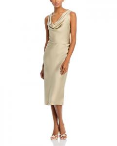 Платье Давида BOSS, коричневый/бежевый