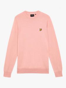 Джемпер из хлопка и мериносовой шерсти с круглым вырезом Lyle & Scott, Blossom