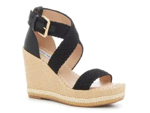 Сандалии Cali Wedge Sandal Steve Madden, черный