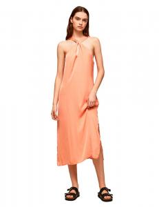 Платье с коротким рукавом Pepe Jeans Casey, оранжевый