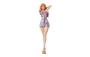 BANPRESTO Фигурка nami glass factory sparkling charm one piece violet metallic ver special ver с бонусными подарками 25cm