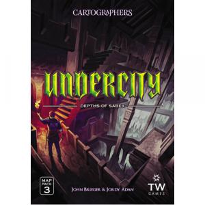Настольная игра Cartographers Heroes Map Pack 3 – Undercity