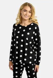 Футболка с длинными рукавами almalstop Liberté Essentiel, Black Big Dot