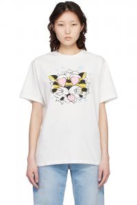 Kenzo Футболка Off-White Kenzo Paris 'Kenzo Wild Tiger' свободного кроя