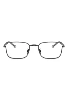 Очки в прямоугольной оправе GIORGIO ARMANI, черный