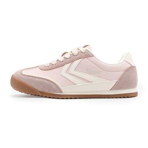 Feiyue Износостойкие, легкие и дышащие низкие женские кроссовки для скейтбординга, розово-бежевого цвета