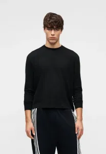 Комплект из двух футболок свободного кроя с длинными рукавами (унисекс). Yourturn, Black/White