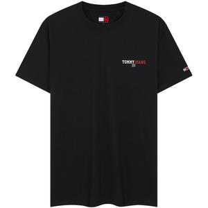 Футболка мужская navy blue c1g Tommy Hilfiger, черный