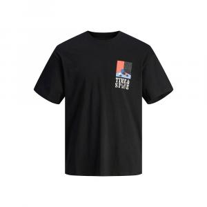 Футболка с коротким рукавом Jack & Jones Delirium, черный