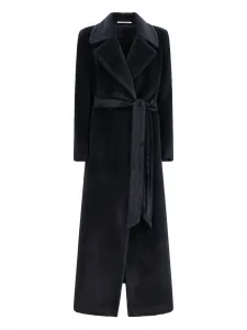 Пальто с поясом Tagliatore, синий