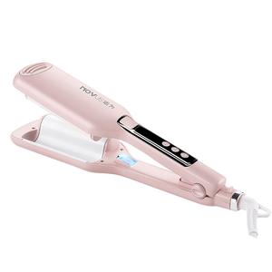 Плойка для завивки волос 28 мм женская с отрицательными ионами для создания крупных локонов NV210AI 02 NOVUS, Dogwood Powder Negative Ion Version