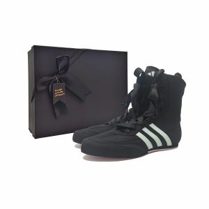Кроссовки Box Hog 2.0 High Top унисекс, черно-зеленые Adidas, Black Green (Box Included)