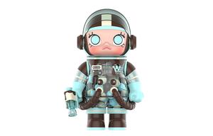 POP MART Mega Space Molly Mint Chocolate 1000%