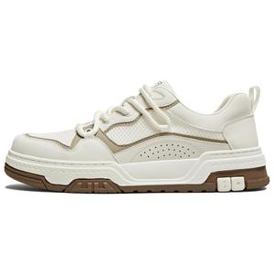 Мужские дышащие низкие кроссовки для скейтбординга TATA, White/Black