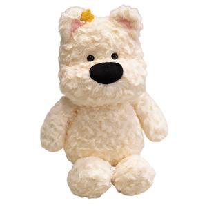 Плюшевая кукла вест хайленд уайт терьер в одежде, высота 45 см Tak Bebe, West Highland-Nude Style