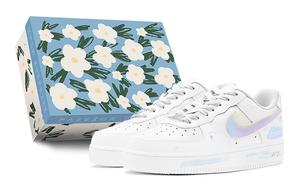 Женские кроссовки для скейтбординга Nike Air Force 1, Lilac