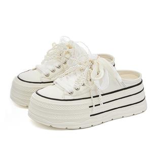 Женские сандалии с закрытым носком, устойчивые к истиранию и скольжению GULIA, Minimalist Style Beige