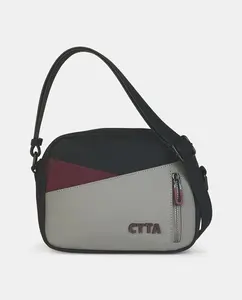 Сумка через плечо с молнией Caminatta, черный