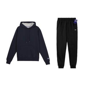 Повседневная спортивная одежда Unisex Champion, clothing sets (темно-синий top+черный bottom)