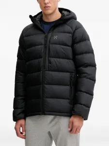 Куртка Rosson на молнии с капюшоном Haglöfs, черный